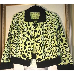 🦚Animal Print Sweater🦚